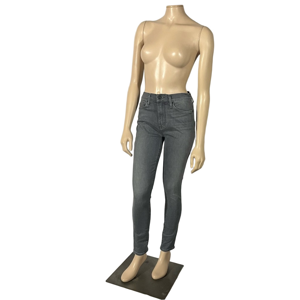 NWT Hudson Blair High Rise Skinny Ankle Grey Denim Jeans